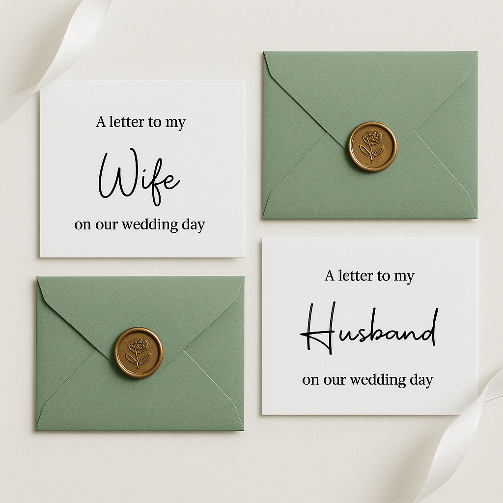 A Letter to My Husband / Wife on Our Wedding Day