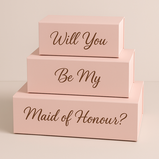 Custom Magnetic Gift Box Set – Personalized Luxury Packaging (Set of 3)