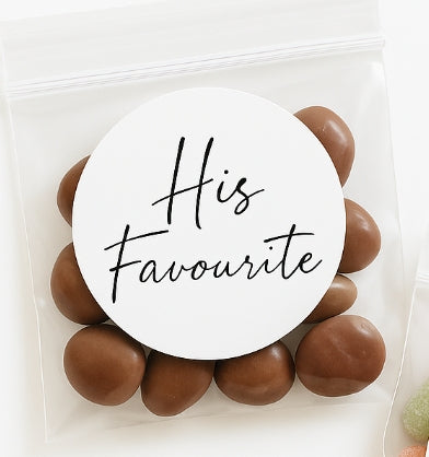 3x3 Candy Bags - His / Her Favourite