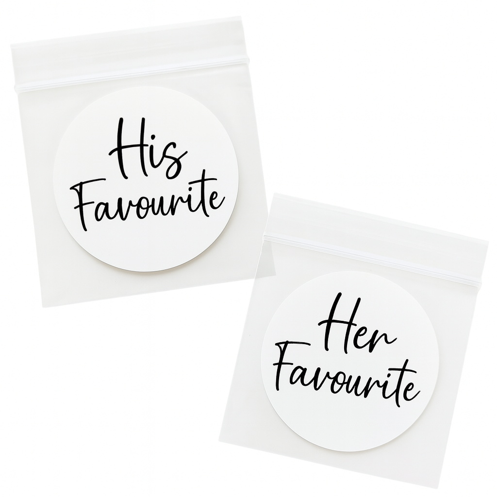 3x3 Candy Bags - His / Her Favourite