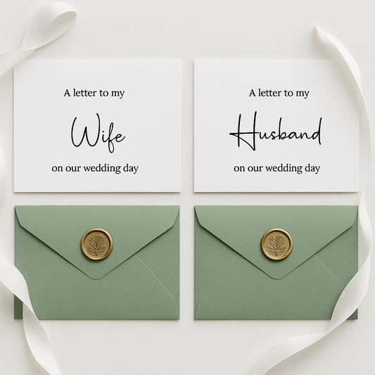 A Letter to My Husband / Wife on Our Wedding Day