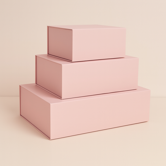 Custom Magnetic Gift Box Set – Personalized Luxury Packaging (Set of 3)
