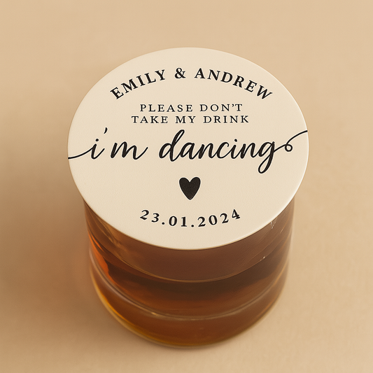 Custom Drink Covers for Dancing Events