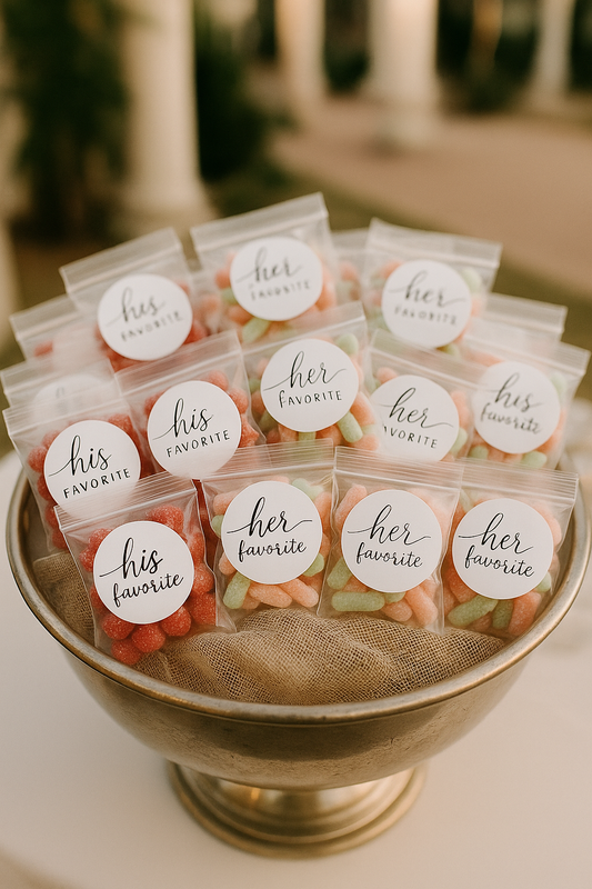3x3 Candy Bags - His / Her Favourite